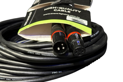 XLR3M3F20 - 3-pin DMX Cable (20m)