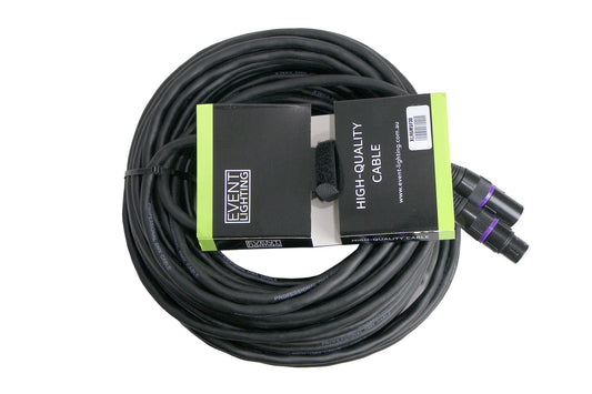 XLR5M5F30 - 5-pin DMX Cable (30m) - purple ring