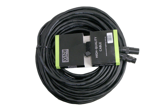 XLR5M5F50 - 5-pin DMX Cable (50m) - black ring