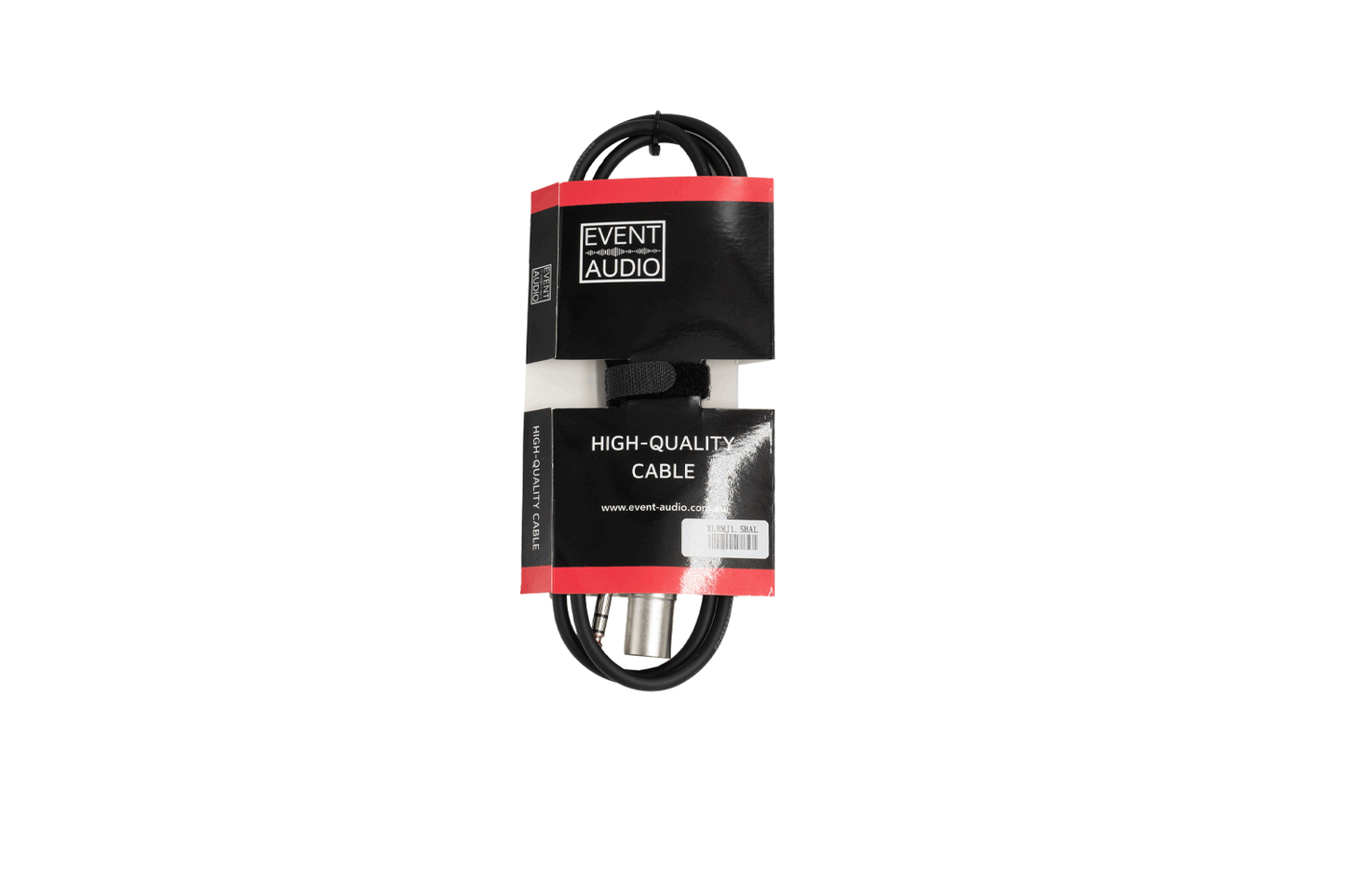 Event Audio XLRMJ1.5BAL - 1.5m XLR 3 Pin Male to Jack Male Signal Lead - Blue Ring packaged product 