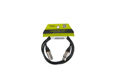 XLRMXLRF1.5PRO - 1.5m XLR 3 pin male to female professional grade cable