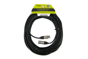 XLRMXLRF20PRO - 20m XLR 3 pin male to female professional grade cable