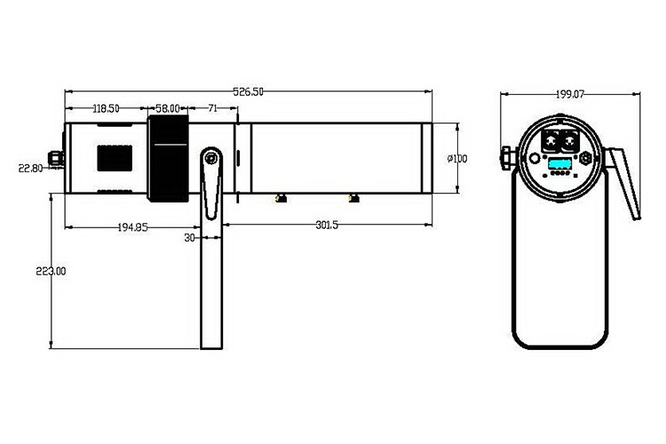 Event Lighting Theater Light ZOOMPROWW 