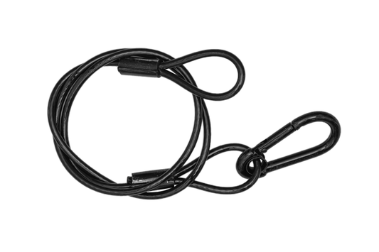 SW4X800PB - 4mm Safety Wire - Black