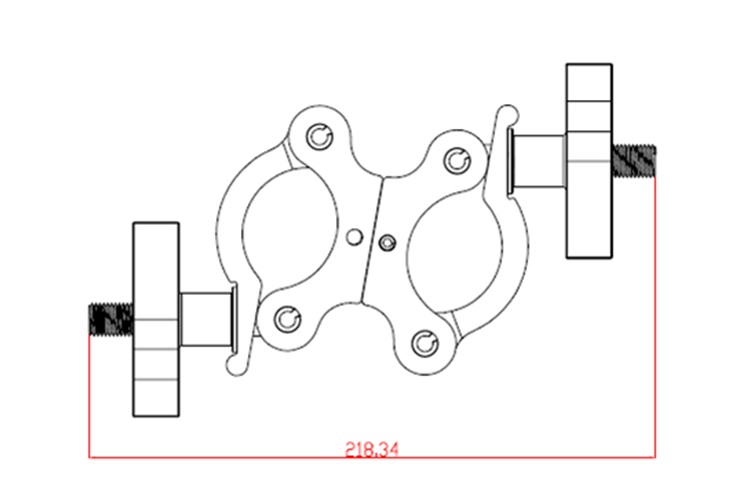 Event Lighting Pipe Clamp