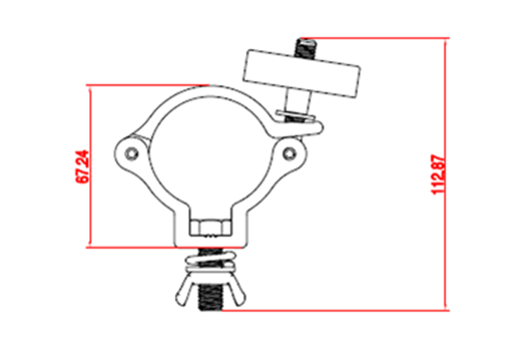 Event Lighting Pipe Clamp