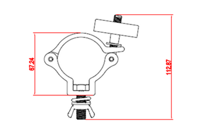 Event Lighting Pipe Clamp