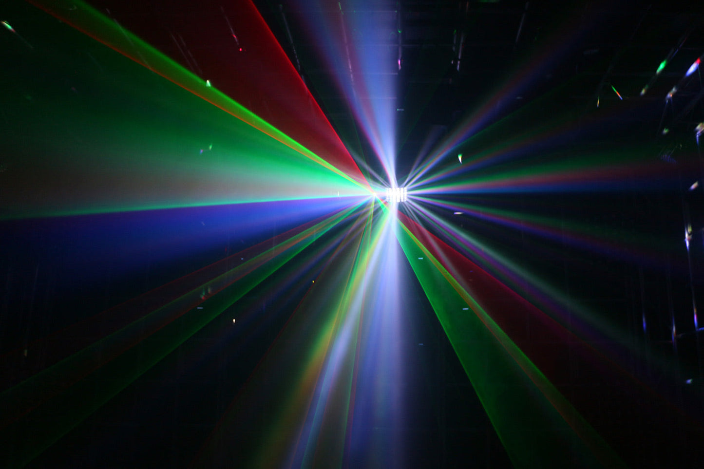 DERBY3 - 3-in-1 Lighting Effect: Derby, LED Strobe and flood light and RGB Laser