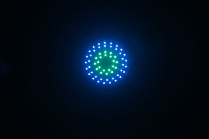 DERBY3 - 3-in-1 Lighting Effect: Derby, LED Strobe and flood light and RGB Laser