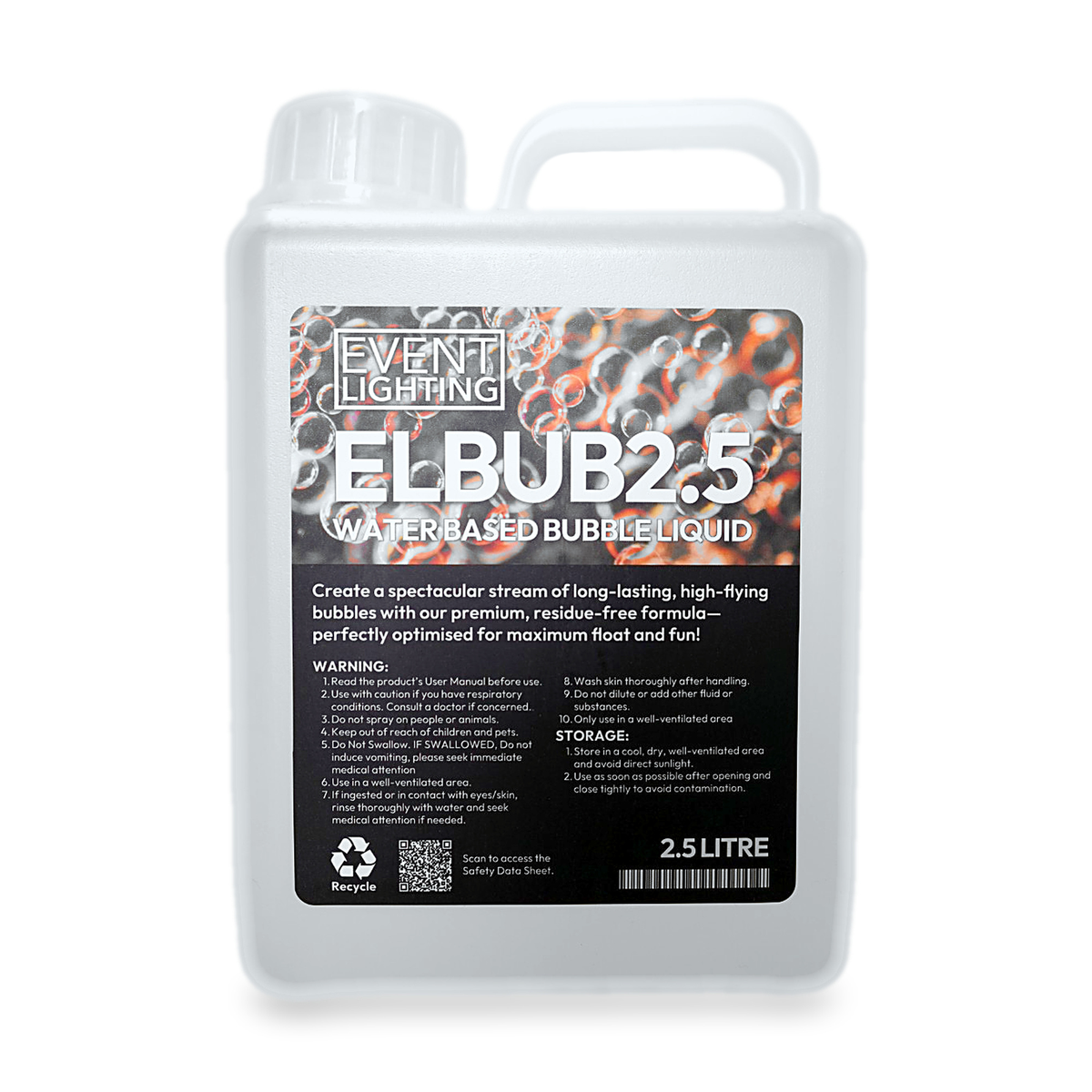 ELBUB2.5 - Bubble Fluid - 2.5L