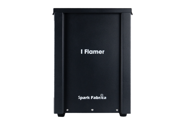 Spark Fabrica IFlamer Flame Machine, front