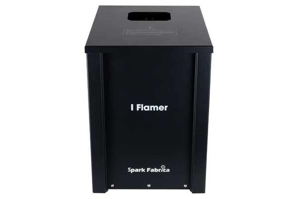Spark Fabrica IFlamer Flame Machine, top angle