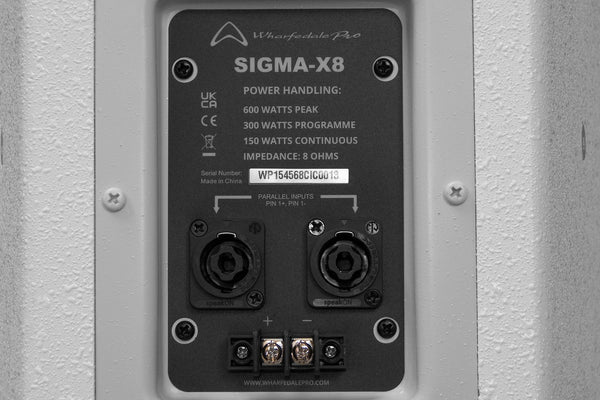 Wharfedale Pro Sigma-X8W Installation Speaker (White)