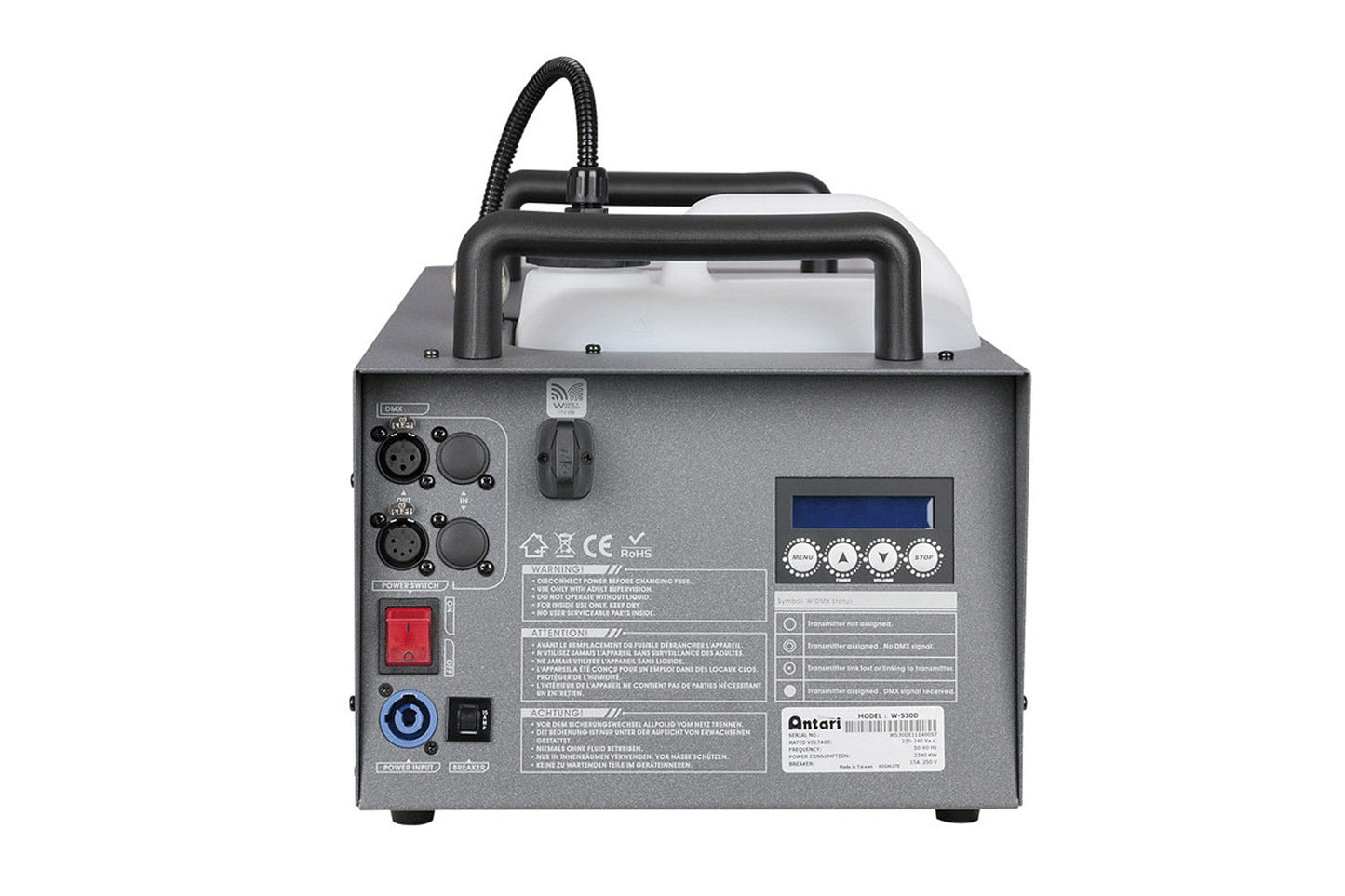 W530D - Wireless Control Fog Machine
