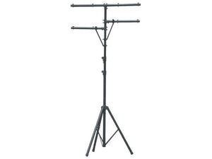 DA009 - LTS1B Aluminium Lighting Stand with T Bar and Side Arms. 3.25 m.