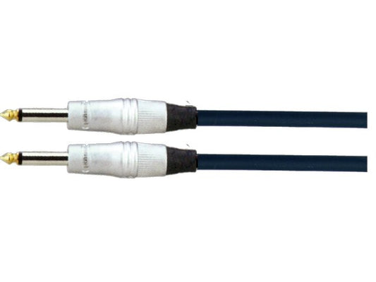 MJMJSL10 - TS-M 6.35mm Jack to TS-M 6.35mm Jack Speaker Lead - 7mm O.D (10m)